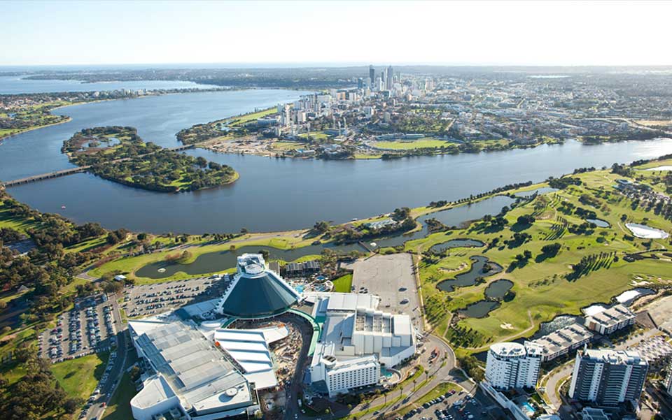 View from Burswood Casino