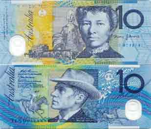 The Australian $10 note